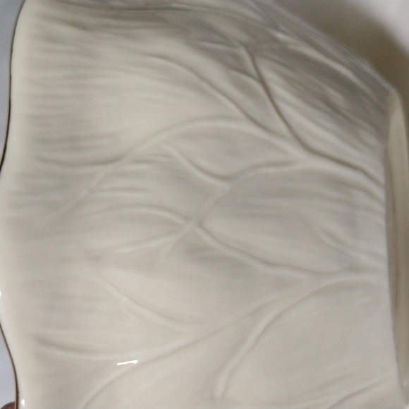 LENOX Eternal Leaf 🌿 Pattern Bowl, Made in the Glorious USA - Picture 5 of 8